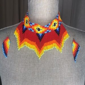 Chaquira Colorful Choker